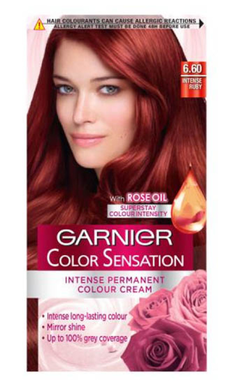 Garnier Color Sensation Интенсивный рубиново-красный краска для волос оттенок 6.60