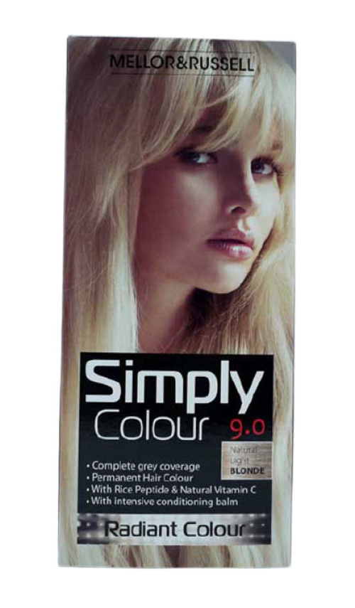 Simply Colour NO.9 краска для волос Натуральный светлый блонд
