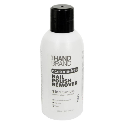 The Hand Brand Безацетоновая жидкость для снятия лака с ногтей 150 мл  