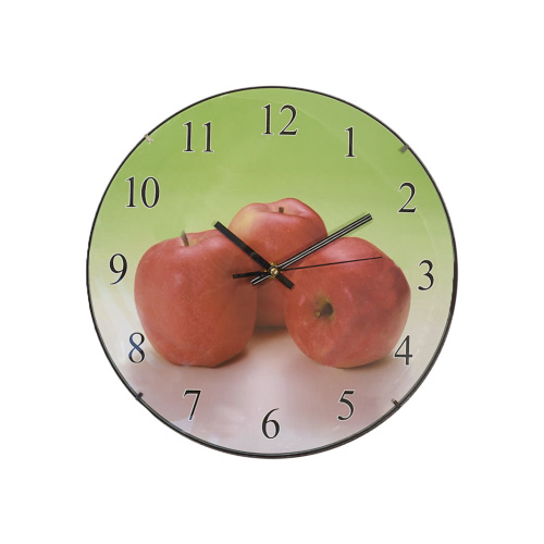 Atma часы настенные с яблоками Ø 30 см