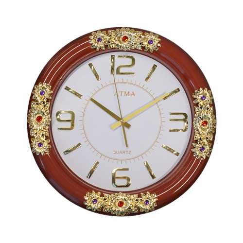 Atma Настенные часы Ø 39 см золотые