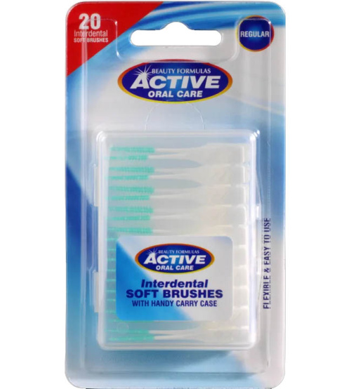 Active мягкие щетки-зубочистки 20 шт