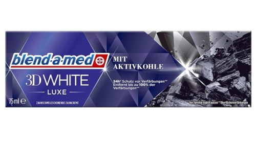 blend-a-med 3D White Luxe Зубная паста с активированным углем 75мл