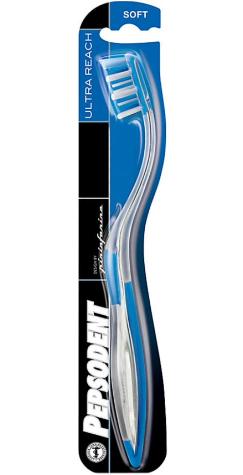 Pepsodent Ultra Reach зубная щётка мягкая 
