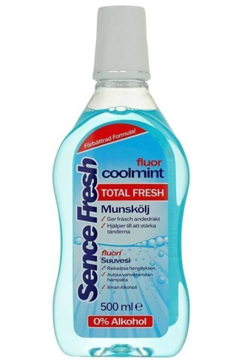 Sencefresh 500 мл Coolmint Ополаскиватель для полости рта