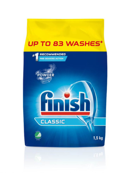 FINISH Advanced Power Action чистящее средство для посудомоечной машины 1,5 кг