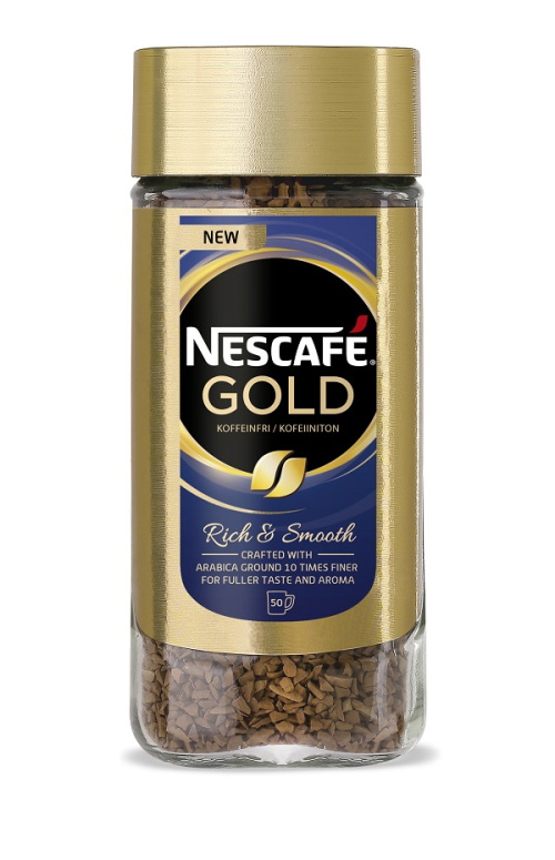 Nescafé Gold кофе растворимый без кофеина 100 г