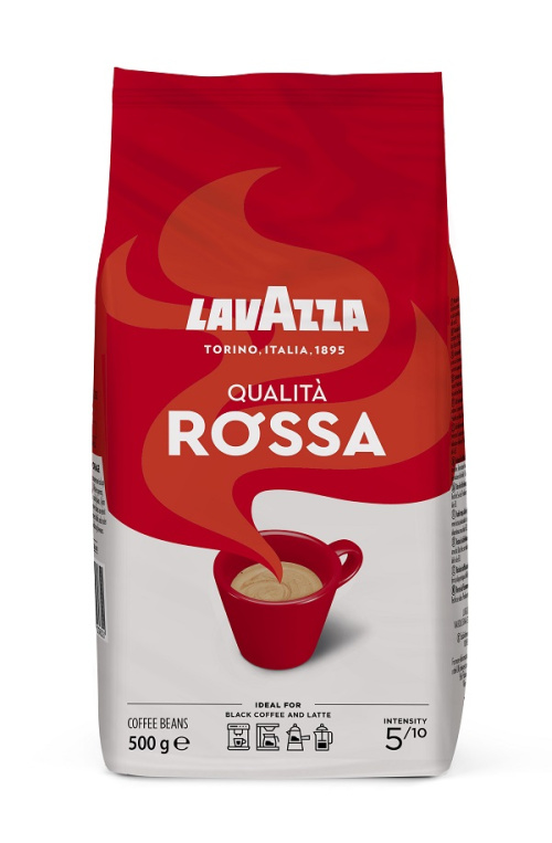 Lavazza Qualita Rossa кофе в зернах 500г