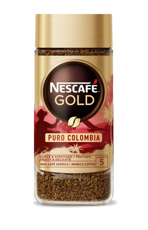 Nescafe Gold Puro Colombia Кофе растворимый  100г