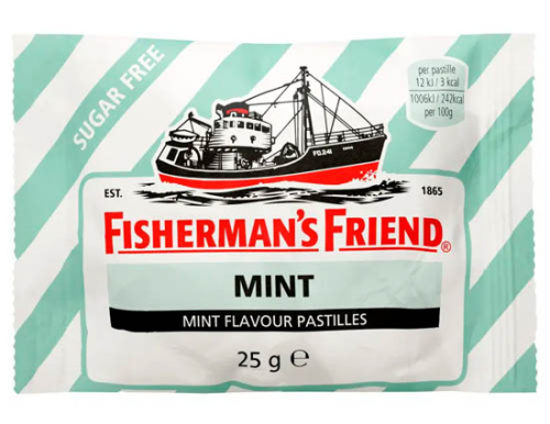 Fisherman's Friend Пастилки без сахара с мятным вкусом, 25гр.