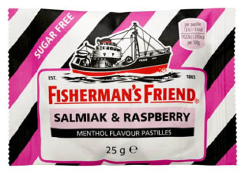 FISHERMAN'S FRIEND Пастилки без сахара Солёная лакрица и Малина, 25гр.