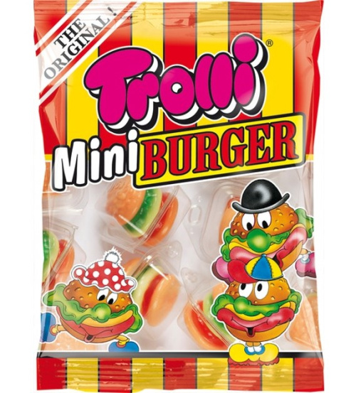 Trolli Mini Burger конфеты 100 г