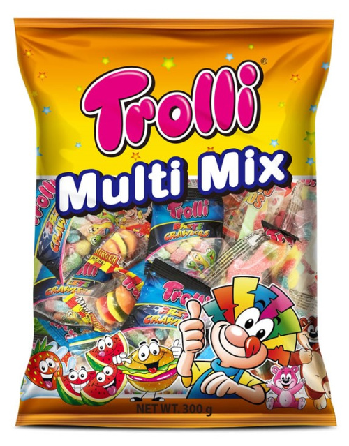 Trolli конфеты мультимикс 400 г