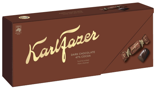 Karl Fazer Конфеты темный шоколад 270г