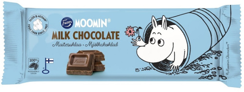 Fazer Moomin Плитка молочного шоколада 68г