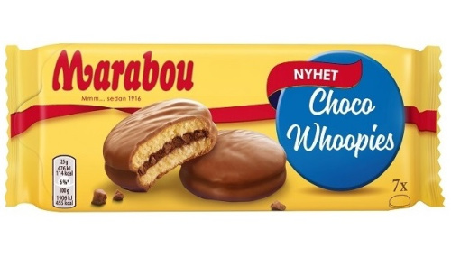 Шоколадное печенье Marabou Choco Whoopies 175г