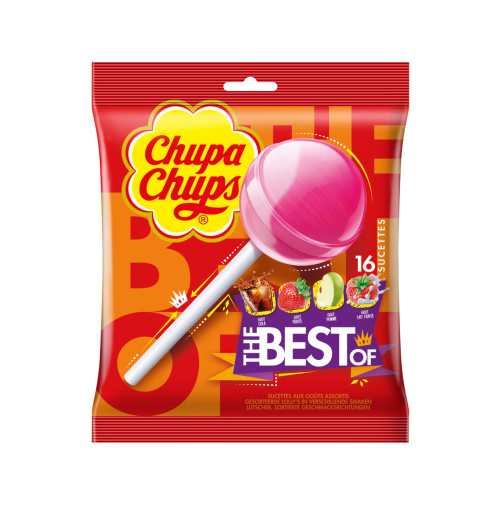 Chupa Chups The Best of lollipops леденцы в ассортименте 120 г