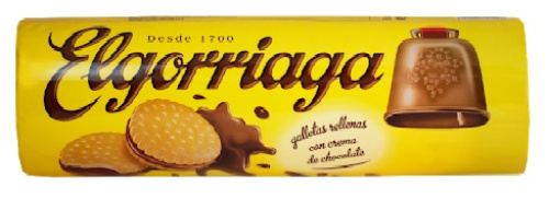 Elgorriaga Печенье с шоколадной начинкой 500 г
