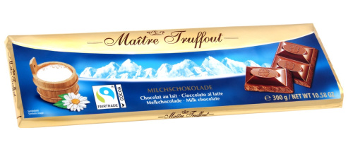 Maitre Truffout Молочный шоколад 300гр.