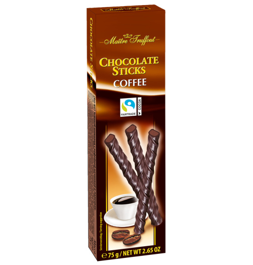 Maitre Truffout шоколадно-кофейные палочки 75г
