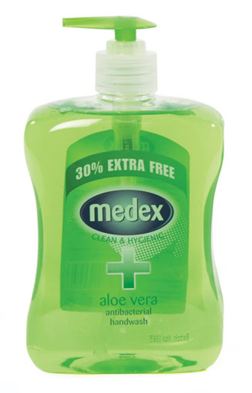 Medex Антибактериальное мыло для рук с алоэ вера 650 мл 