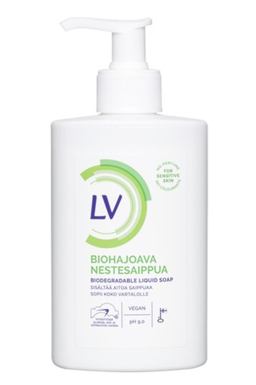 LV жидкое мыло биоразлагаемое 300 мл