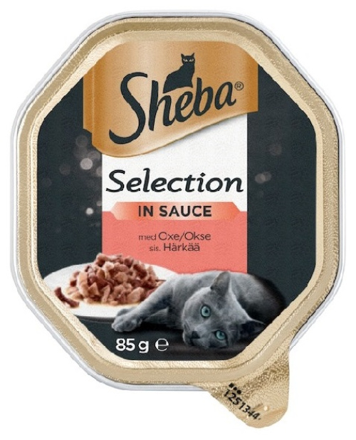 Sheba Selection Мясной корм с говядиной в соусе 85г 