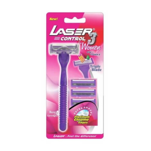 Laser Razor + 4 Blades бритвы женские