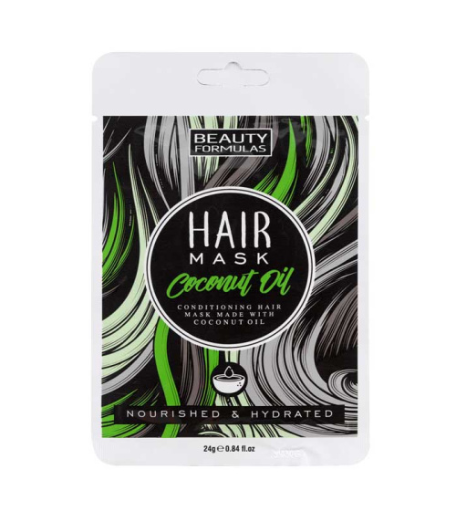 Beauty Formulas Маска для волос с кокосом 24 г