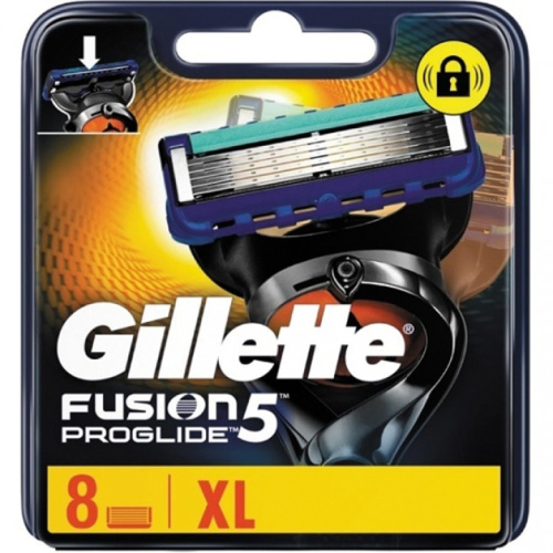 Gillette Fusion ProGlide бритвы лезвия 8 шт
