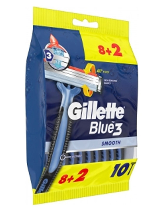 Gillette Blue 3 Набор для бритья 8+2
