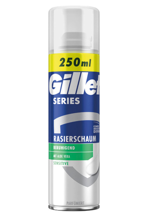 Gillette Series Sensitive Пена для бритья  250мл 
