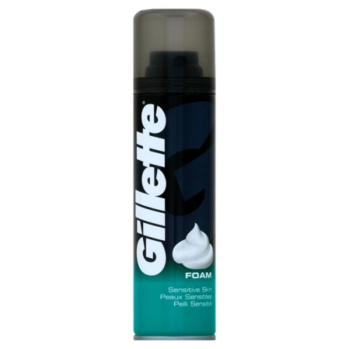 Gillette Sensitive пена для бритья 200 мл
