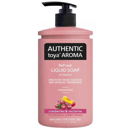 Authentic Toya® Aroma Жидкое мыло Клюква и Нектарин 400 мл