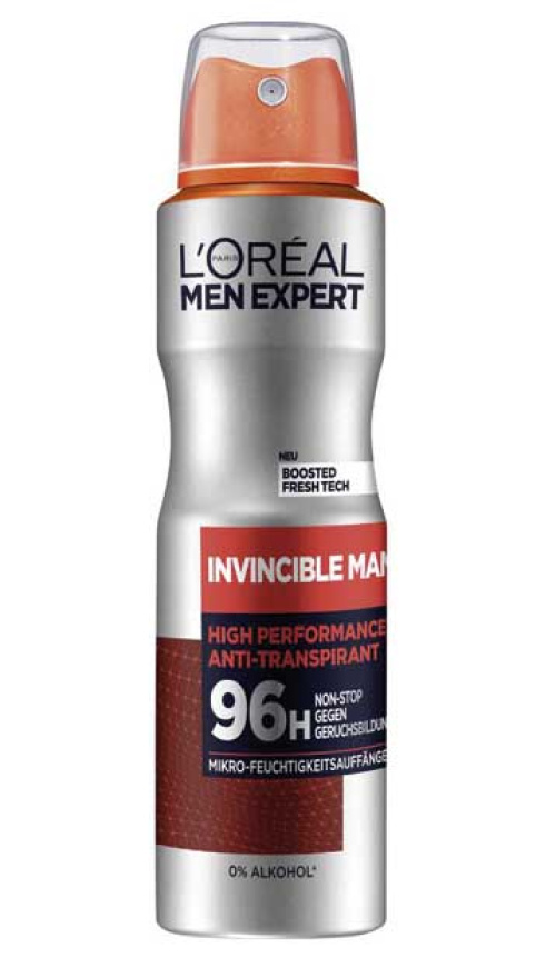 L'Oreal Men Expert Непобедимые мужчины Мужской дезодорант 150мл
