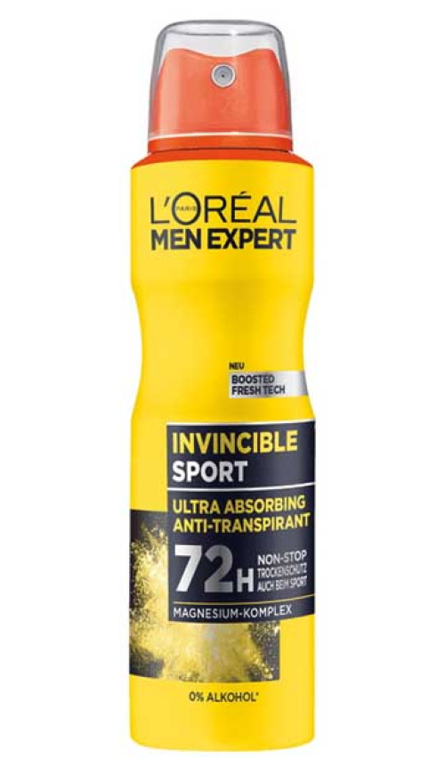 L'Oreal Men Expert Непобедимый спорт Мужской дезодорант 150мл