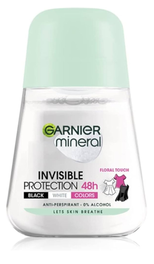 GARNIER Mineral «Невидимый» Шариковый Антиперспирант для женщин, 50мл