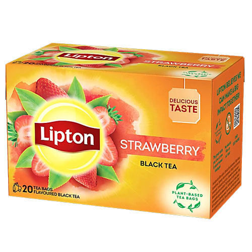 Lipton Чай Клубничный 20 пакетиков