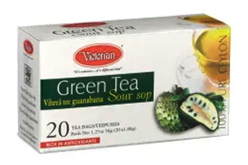 Victorian чай зелёный с гуанабаном 36 г