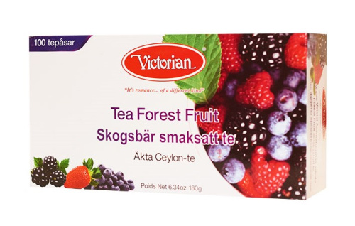 Victorian чай дикая ягода в пакетиках 100 шт