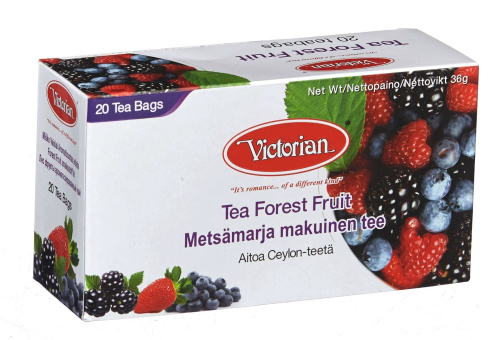 Victorian чай дикая ягода в пакетиках 20 шт