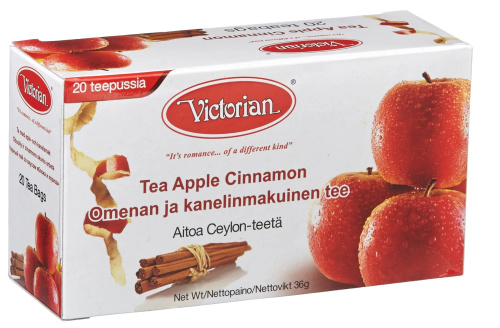 Victorian чай яблоко/корица в пакетиках 20 шт 1,8 г