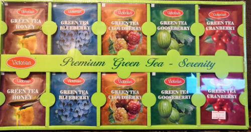 Victorian чай зеленый в пакетиках 