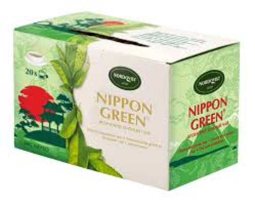 Nordqvist чай зеленый нипонский в пакетиках 20 шт