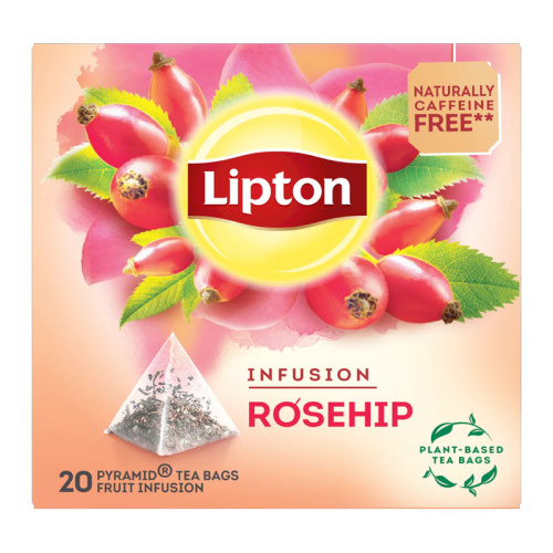 Чай Lipton травяной с шиповником в пирамидках 20 шт