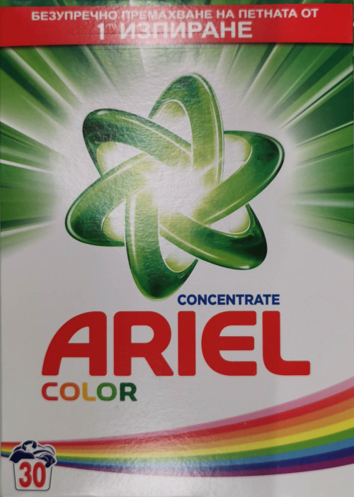 Ariel порошок для цветного 1,95/ 30 стирок