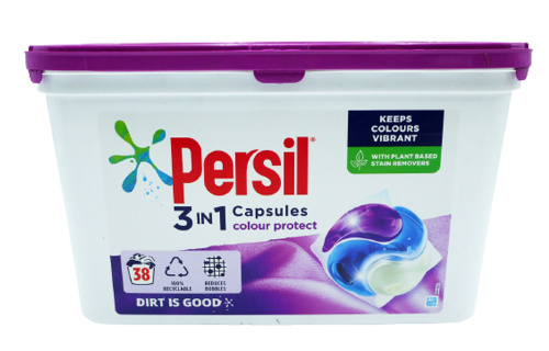 Persil 3 в 1 Цветные капсулы 38 шт