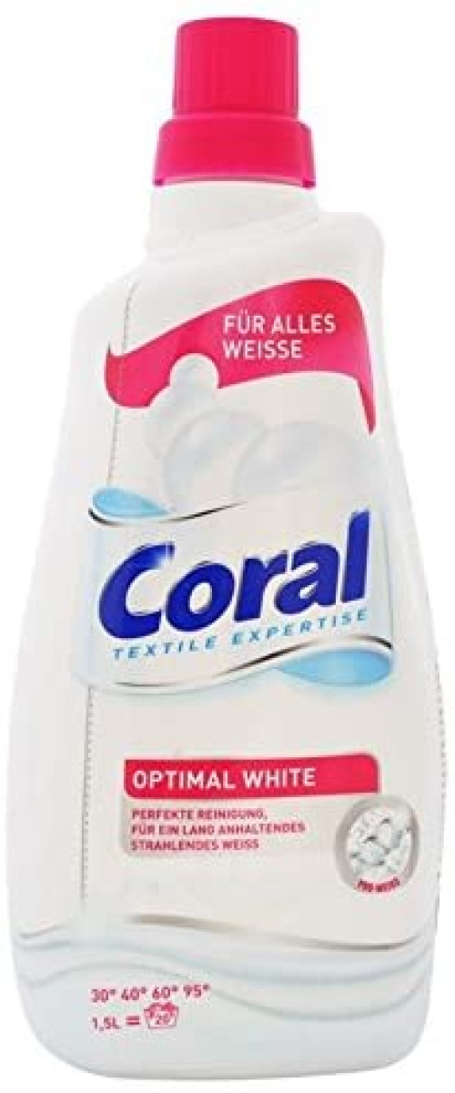 Coral Optimal White Жидкое моющее средство 1,5 л