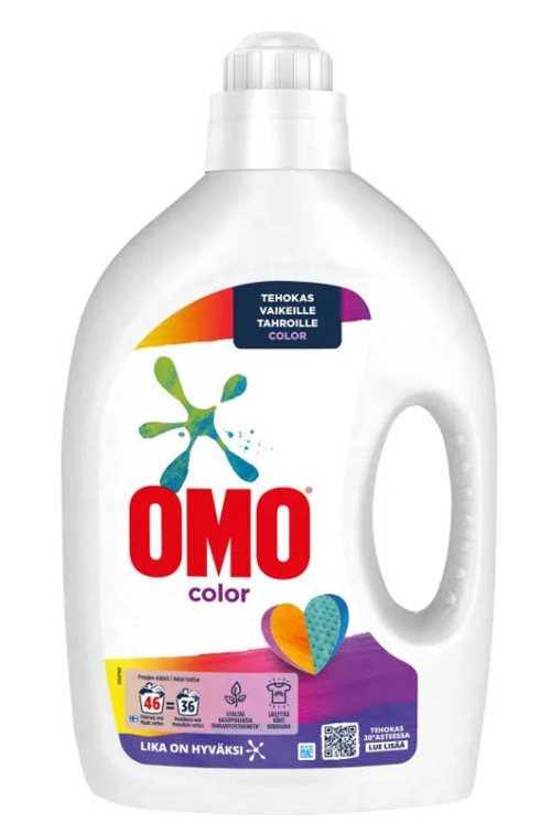 Omo Color Жидкость для стирки цветного белья, 1,84л.