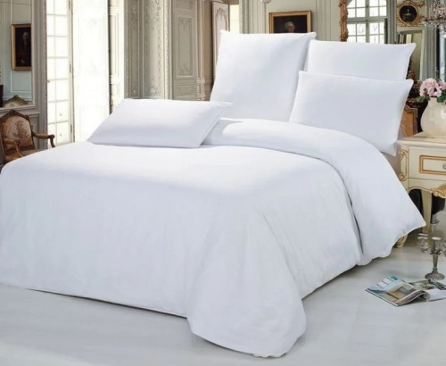 Atma комплект постельного белья 1,5-спальный, цвет белый